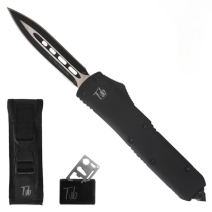 Tvb EDC Switchblade Pocket Knife with Retractable Blade - Inspired by CLAW