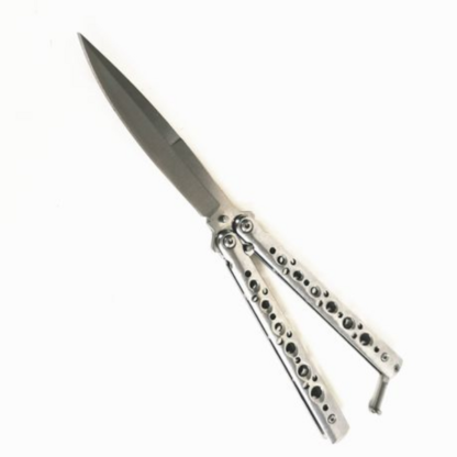 Butterfly Knife Batangas Fan Knife - Stainless Steel - Image 4